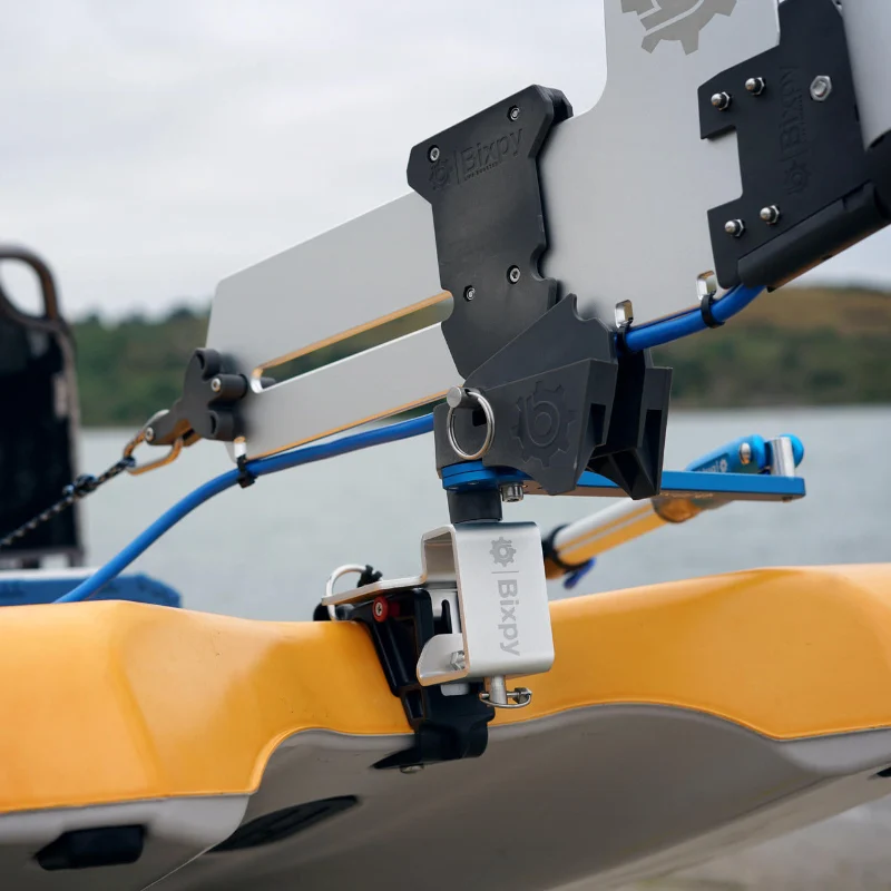 Hobie Lynx Gudgeon with Universal Versa Rudder™ Adapter and Pole Steering - Image 2