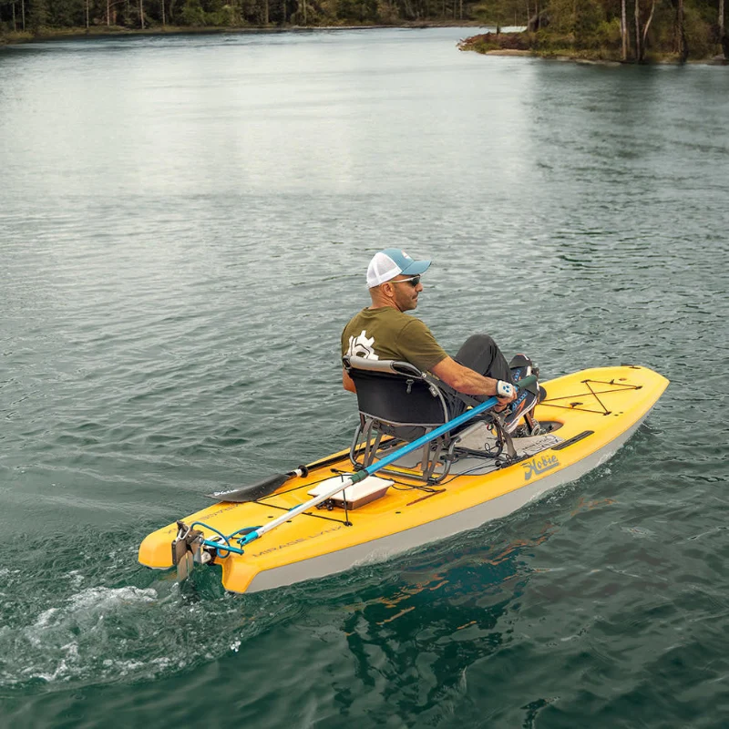 Hobie Lynx Gudgeon with Universal Versa Rudder™ Adapter and Pole Steering - Image 3