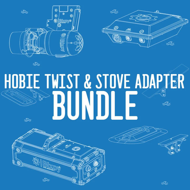 Hobie® Twist & Stow Rudder Adapter Bundle