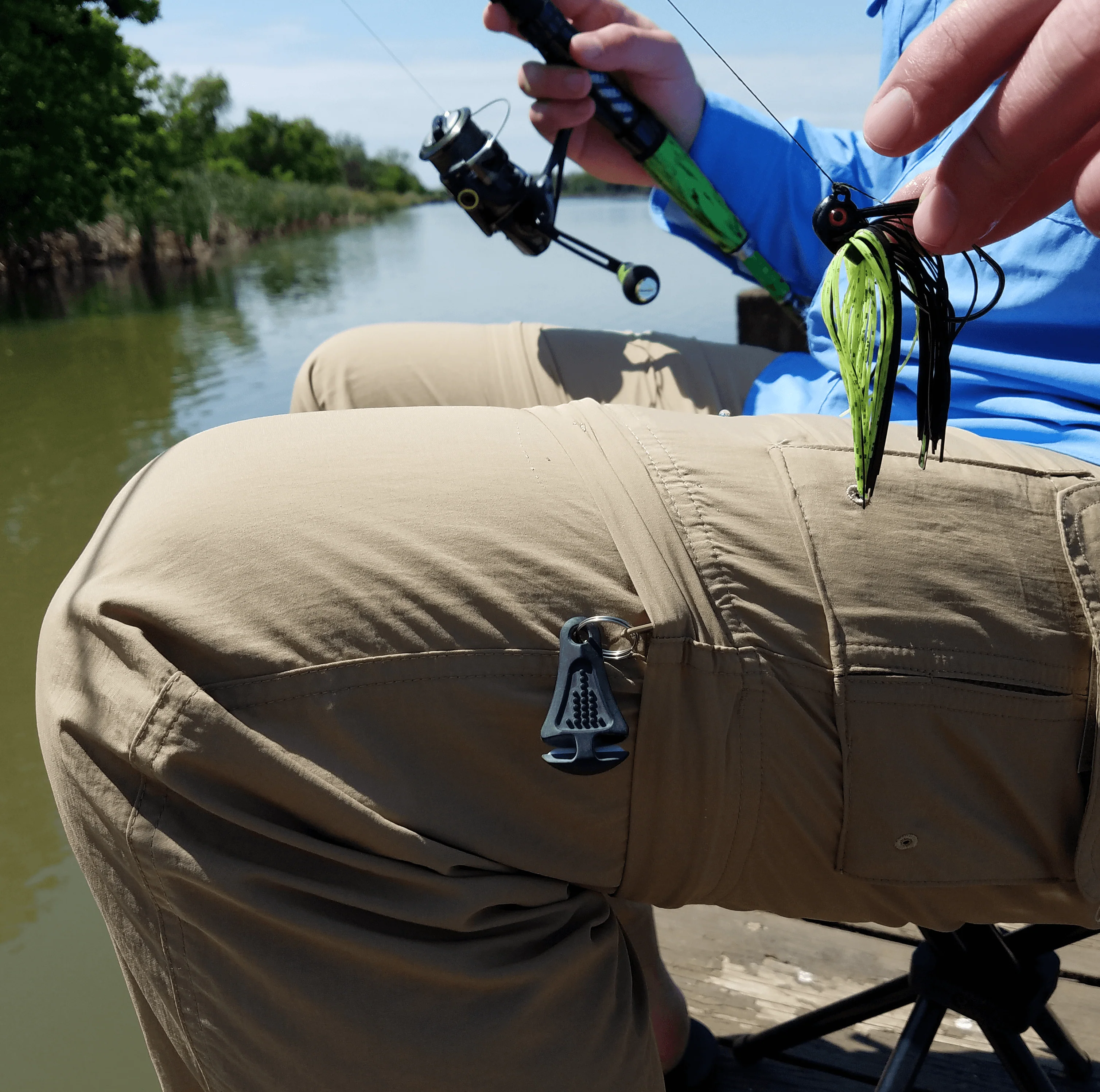 Line Cutterz Ceramic Blade Zipper Pull - Black - Image 9