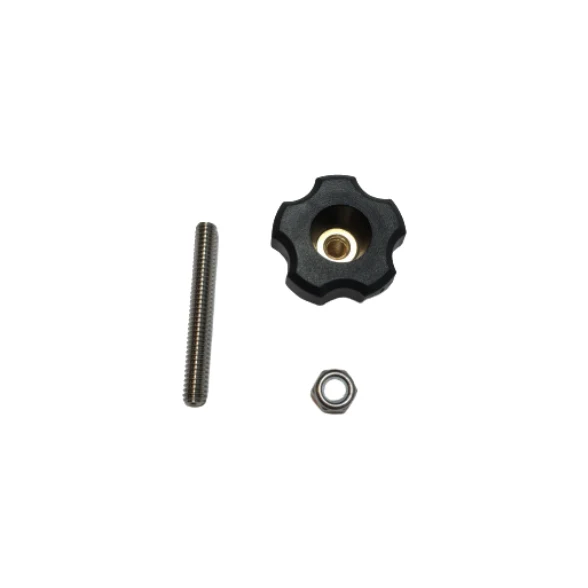 Power Pole Deck Screw and Knurly Bolt (1/4" 20)